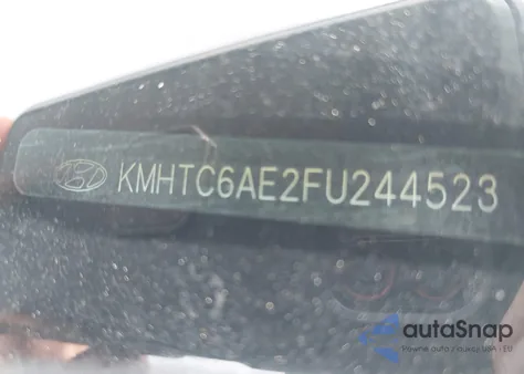 2015 Hyundai Veloster Turbo z USA, uszkodzony, nr VIN KMHTC6AE2FU244523